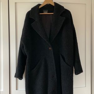 Eileen Fisher Floor Length Boucle Coat